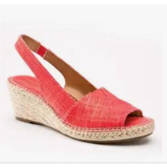 CLARKS Petrina Rhea Wedge Sandal 10 - Picture 1 of 10
